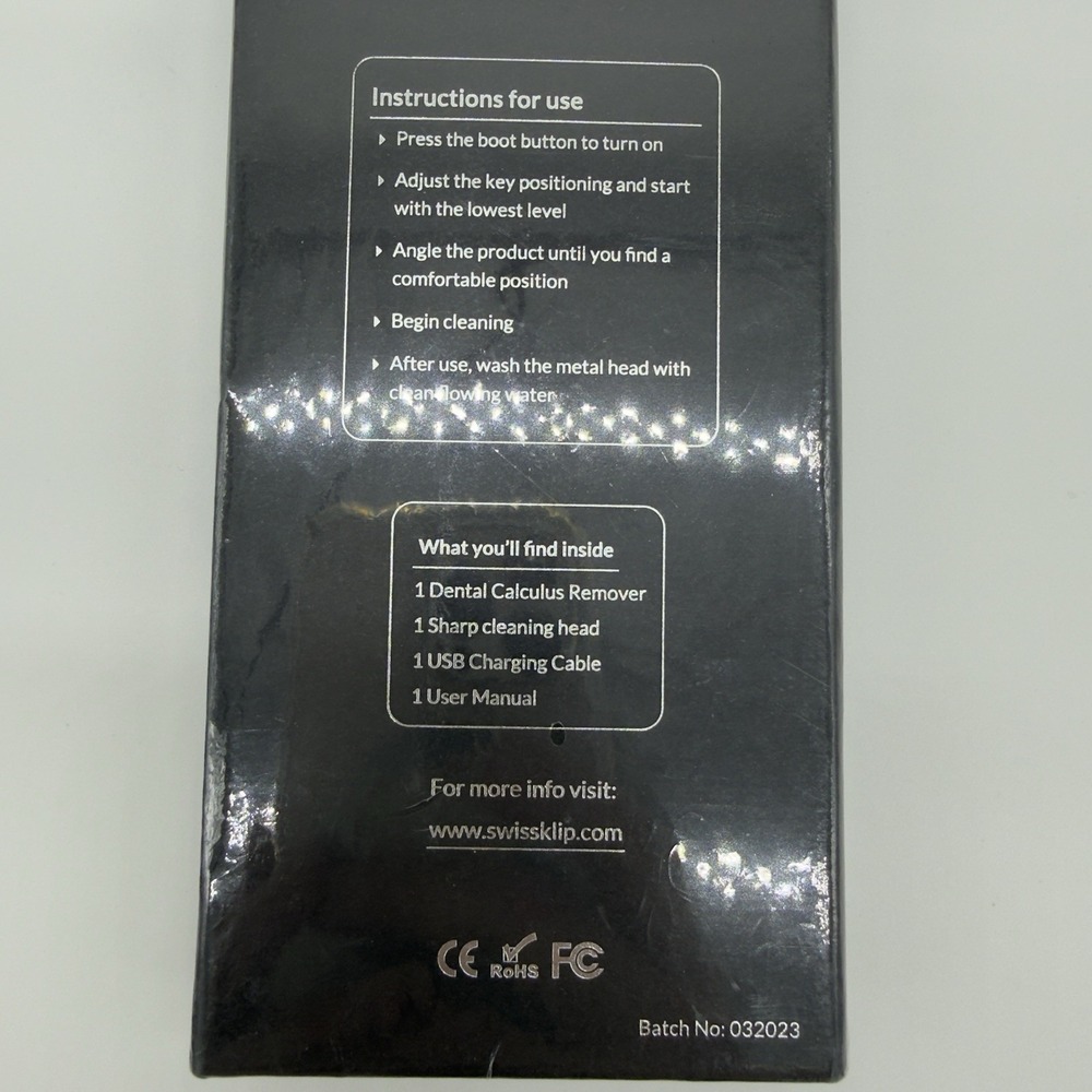 Swissklip Plaque Blaster & Calculus Tartar Remover‎ Dental Teeth Tool Kit - NEW - Picture 7 of 8